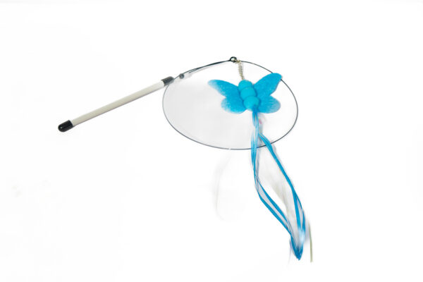 Butterfly Cat Tease Toy - Image 2