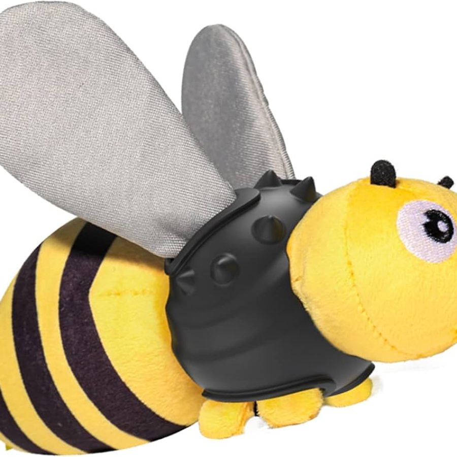 Squeaky Plush Toy Bee