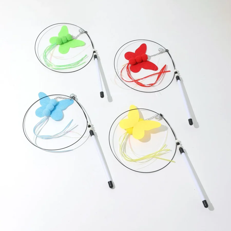 Butterfly Cat Tease Toy
