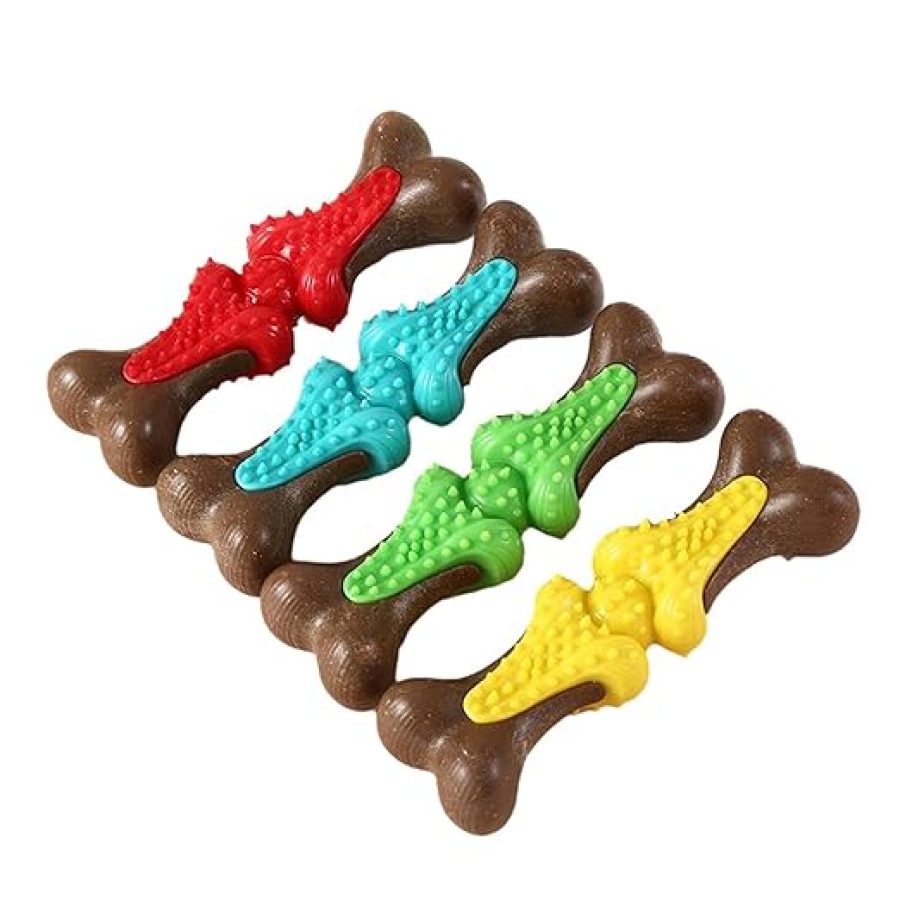 Double Bone Dog Teething Toy