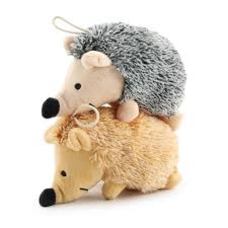 Brown Plush Mouse Toy