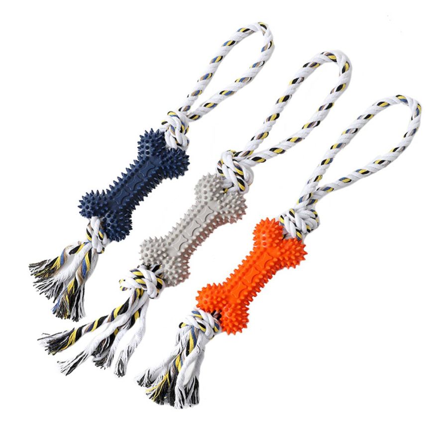 Rope and Chew Bone Toy